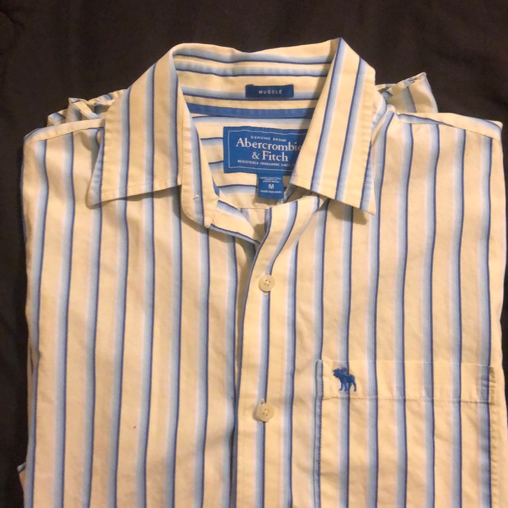 Medium Abercrombie &Fitch long sleeve button up.